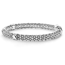Load image into Gallery viewer, SS Embrace Triple X 6mm Rope Bracelet
