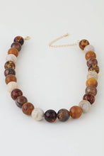 Load image into Gallery viewer, Mixed Resin Ball Beaded Strand Necklace