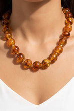 Load image into Gallery viewer, Chunky Round Resin Bead Statement Necklace