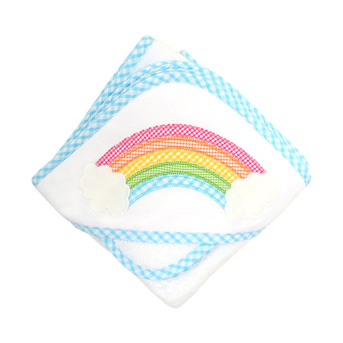 Rainbow Hooded Towel & Washcloth Set