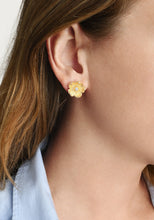 Load image into Gallery viewer, Wildflowers Gold Stud Earrings