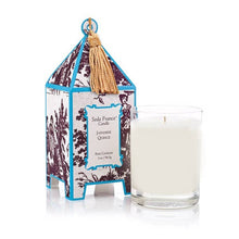 Load image into Gallery viewer, Japanese Quince Toile Mini Pagoda Candle