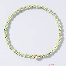 Load image into Gallery viewer, Boho Colorful Ball Beaded Bracelet