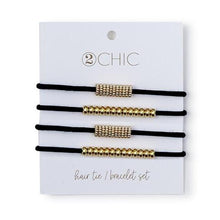 Load image into Gallery viewer, Elastic Hair Tie Bracelet Set