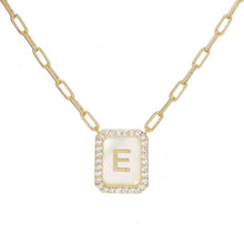 Load image into Gallery viewer, Gold Plated Initial Necklace