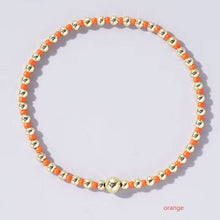 Load image into Gallery viewer, Boho Colorful Ball Beaded Bracelet