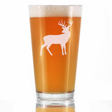 Load image into Gallery viewer, Deer Pint Glass for Beer - 16 oz.