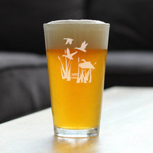 Load image into Gallery viewer, Duck Pond Pint Glass for Beer - 16 oz.