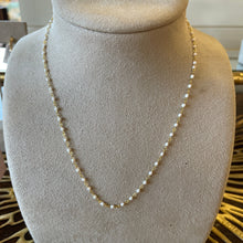 Load image into Gallery viewer, 16" Beaded Enamel Chain Necklace