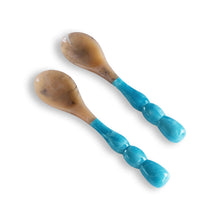 Load image into Gallery viewer, Resin Rio Bubble Salad Servers