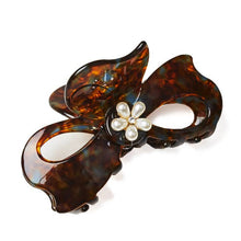 Load image into Gallery viewer, Two Tone Bow Hair Claw