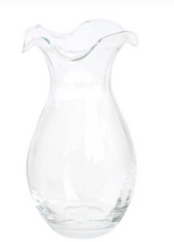 Load image into Gallery viewer, Hibiscus Vertical Glass Small Vase