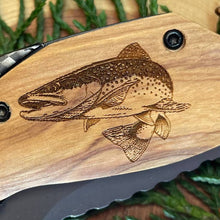 Load image into Gallery viewer, Trout Pocket Knife