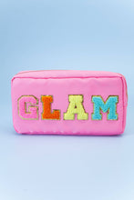 Load image into Gallery viewer, Classic Glam Small Travel Cosmetic Makeup Pouch