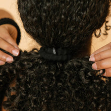 Load image into Gallery viewer, Large Nylon Hair Ties - Jet Black