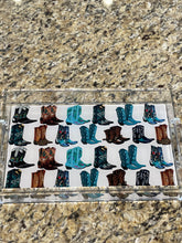 Load image into Gallery viewer, Cowgirl Boots Frio 12.25x7.75 Vanity Tray