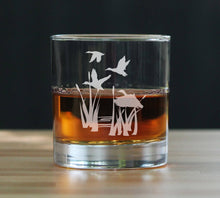 Load image into Gallery viewer, Duck Pond Whiskey Rocks Glass - 10 oz.