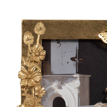 Load image into Gallery viewer, Gold Resin Boho Spring Time Photo Frame, 4x6 inches