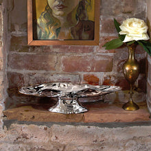 Load image into Gallery viewer, Soho Small Oval Pedestal Cracker Tray
