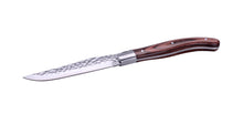 Load image into Gallery viewer, Brown Pakka Wood Set of 6 Steak Knives