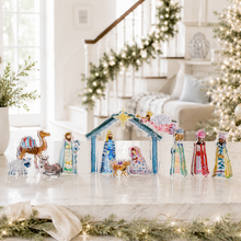 Load image into Gallery viewer, The Collected Nativity Set - Complete Scene