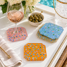 Load image into Gallery viewer, Boxed Acrylic Coaster Set of 4, Preppy Mahjong