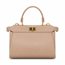 Load image into Gallery viewer, Genuine Italian Leather Handle Crossbody Bag