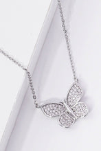 Load image into Gallery viewer, Gold Cubic Filled Butterfly Necklace