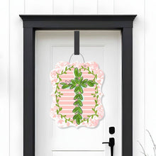 Load image into Gallery viewer, Pretty Pink Cross Door Hanger