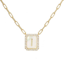 Load image into Gallery viewer, Gold Plated Initial Necklace
