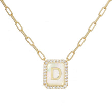 Load image into Gallery viewer, Gold Plated Initial Necklace