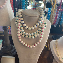 Load image into Gallery viewer, Bone Necklaces with Suede