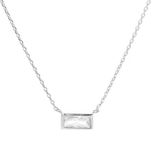 Load image into Gallery viewer, Gold Plated Baguette Necklace