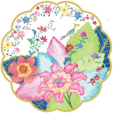 Load image into Gallery viewer, Tobacco Leaf Scalloped Paper Placemats | Set of 24
