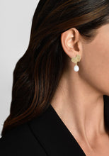 Load image into Gallery viewer, Butterfly With Pearl Drop Earrings