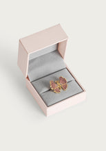Load image into Gallery viewer, Butterfly Pink Pave Ring