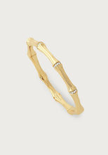 Load image into Gallery viewer, Bamboo Hinged Bangle