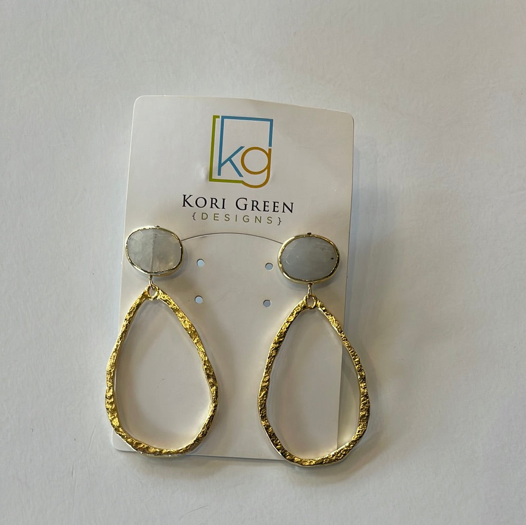 Julie Hoop & Charm Earring Rose main image 1