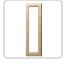 Load image into Gallery viewer, 20X14 Rect Maple Wood with Gold Handle