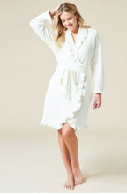 Load image into Gallery viewer, 36" Ruffle Chenille Robe