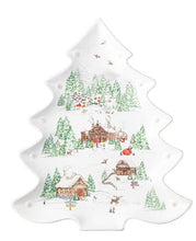 Load image into Gallery viewer, Berry & Thread North Pole 15" Tree Platter