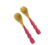 Load image into Gallery viewer, Resin Rio Bubble Salad Servers