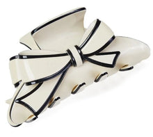 Load image into Gallery viewer, Two Tone Bow Hair Claw