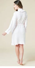 Load image into Gallery viewer, 36" Ruffle Chenille Robe
