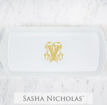 Load image into Gallery viewer, Weave Hostess Platter with Monogram
