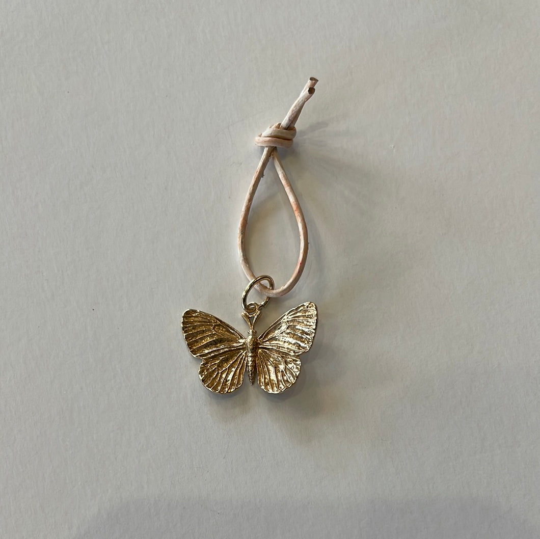 Medium Bronze Butterfly Charm