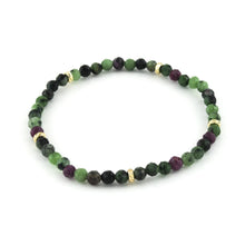Load image into Gallery viewer, 14k Gold Filled Gemstone Bracelet 4mm