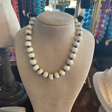 Load image into Gallery viewer, Bone Necklaces with Suede