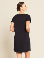 Load image into Gallery viewer, Black Goodnight Night Dress