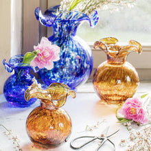 Load image into Gallery viewer, Hibiscus Small Fluted Vase